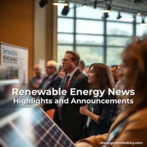 Read more about the article Renewable Energy News Highlights and Announcements