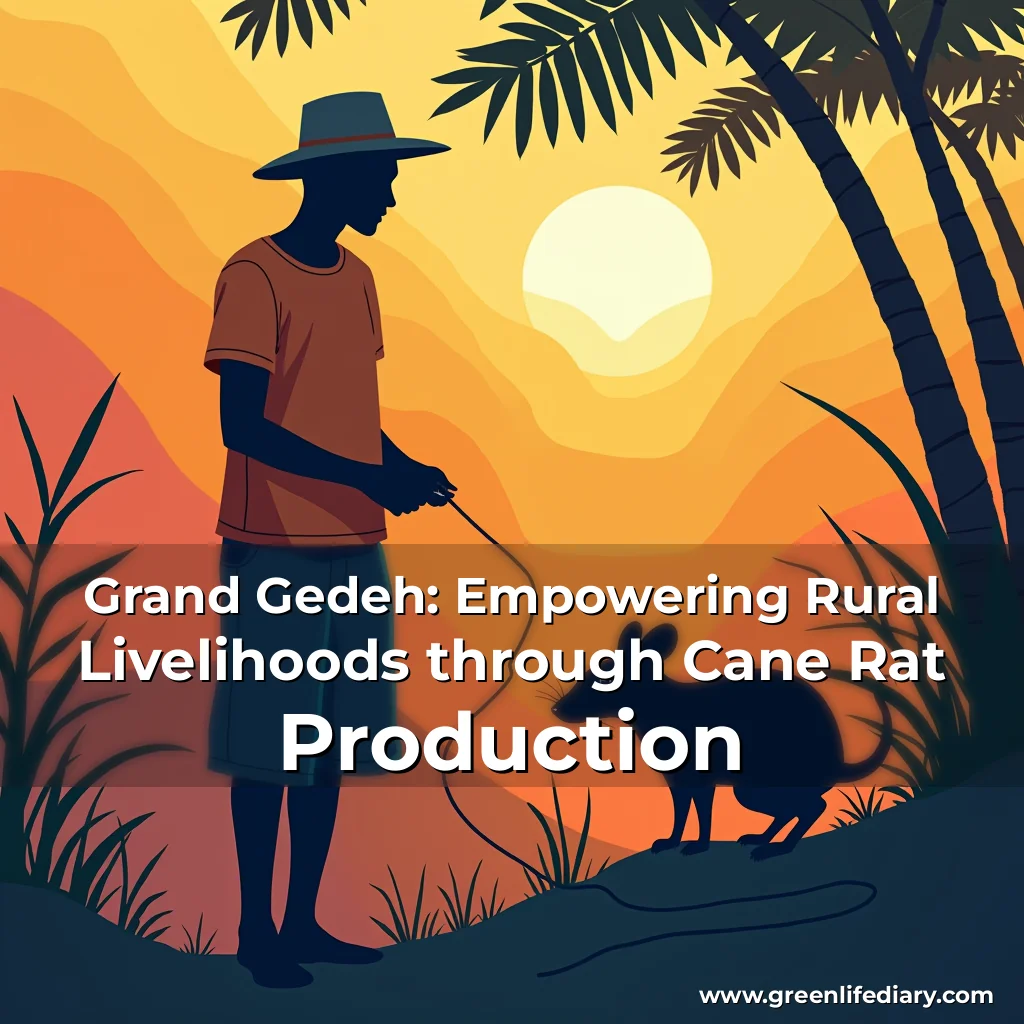 Artistic representation for Grand Gedeh: Empowering Rural Livelihoods through Cane Rat Production