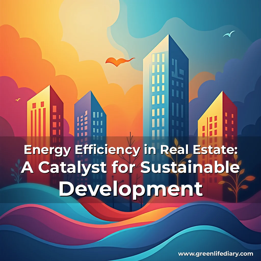 Artistic representation for Energy Efficiency in Real Estate: A Catalyst for Sustainable Development