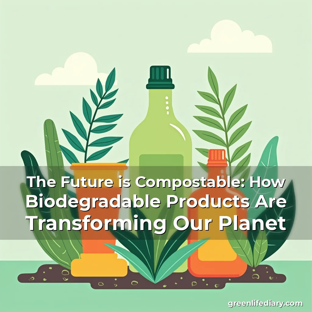 Artistic representation for The Future is Compostable: How Biodegradable Products Are Transforming Our Planet