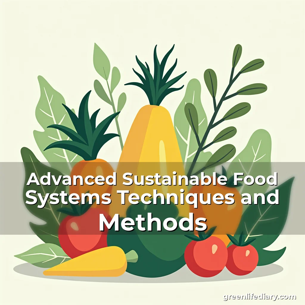 Artistic representation for Advanced Sustainable Food Systems Techniques and Methods