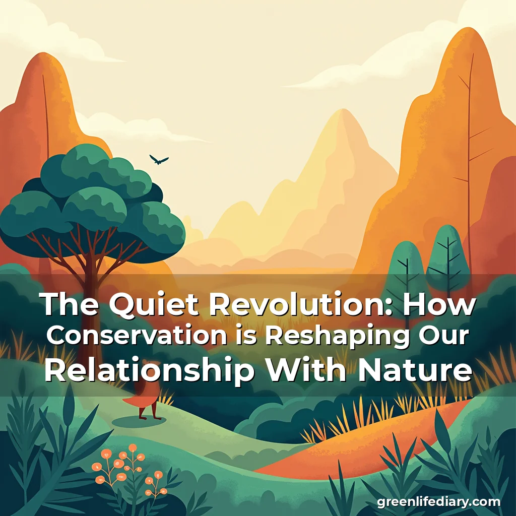 Artistic representation for The Quiet Revolution: How Conservation is Reshaping Our Relationship With Nature