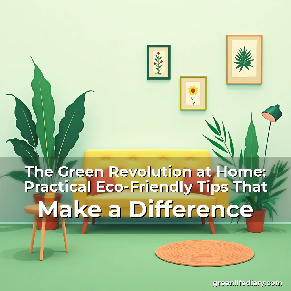 Artistic representation for The Green Revolution at Home: Practical Eco-Friendly Tips That Make a Difference