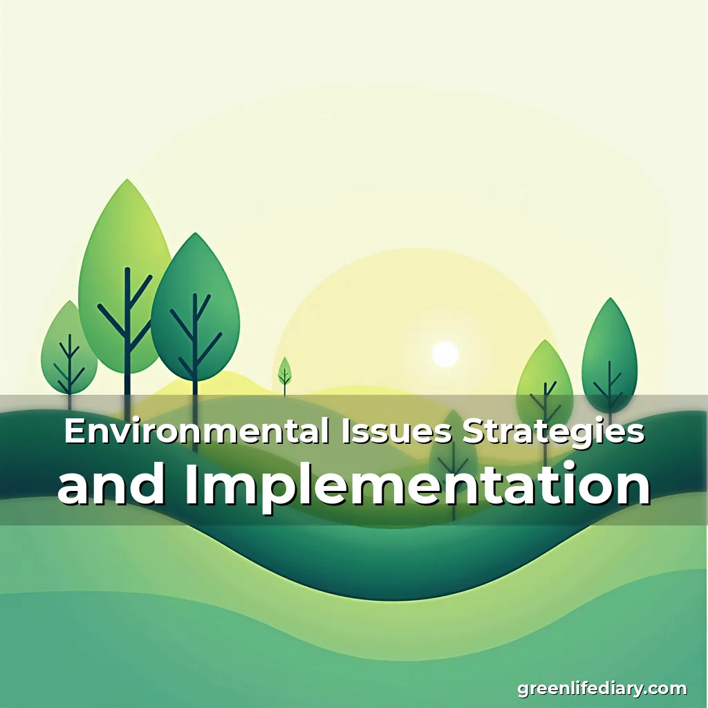 Artistic representation for Environmental Issues Strategies and Implementation