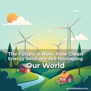 Read more about the article The Future is Now: How Clean Energy Solutions Are Reshaping Our World