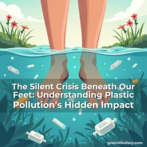 Artistic representation for The Silent Crisis Beneath Our Feet: Understanding Plastic Pollution's Hidden Impact