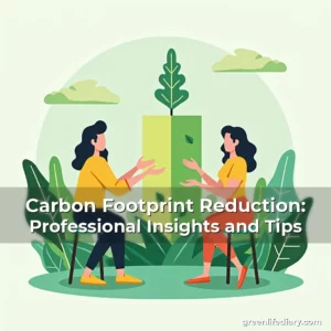 Read more about the article Carbon Footprint Reduction: Professional Insights and Tips